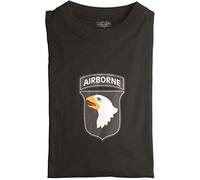 Mil-Tec 101St Airborne T-Shirt Black L