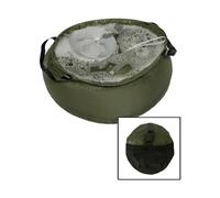 Mil-Tec 10L Foldable Nylon Bowl Olive