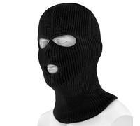 Mil-Tec Balaclava Acrylic 3-Hole, Men’s, Black