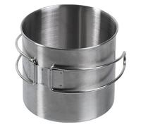 Mil-Tec 600Ml Stainless Steel Mug With Wire Handle