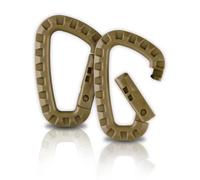 Mil-Tec ABS carabiner (2 pieces/blister)