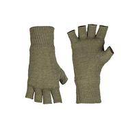 Mil-Tec Fingerless Gloves Thinsulate Lining Winter Warm Mens Black
