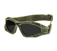 Mil-Tec Commando Goggles Air Pro Tactical Goggles - Smoke/Olive