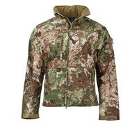 MIL-TEC army softshell tactical jacket fleece waterproof hooded WASP Camouflage
