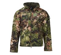 MIL-TEC army softshell tactical jacket fleece waterproof hooded WASP Camouflage