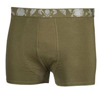 Mil-Tec Boxer Shorts Skull 2-pack 11200101- Olive