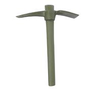 Mil-Tec Army Style Wooden Handle Metal Pickaxe OD Green Camp Bushcraft Trenching