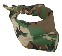 Mil-Tec Bandana Winter Scarf, Woodland, One Size