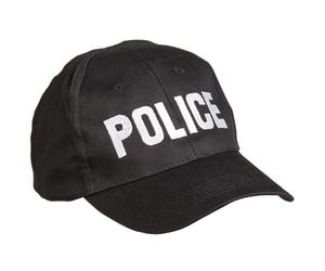 Mil-Tec Baseball Cap POLICE - Black