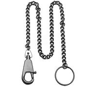 Mil-Tec Basic Keychain Unisex Adult, Black/White, One Size, keychains