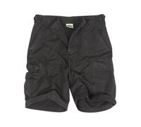 Mil-Tec Bermuda Rip-Stop Shorts Black