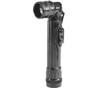 Mil-Tec Black Large LED Anglehead Flashlight Clip Colour Filters 8.25in D Cell