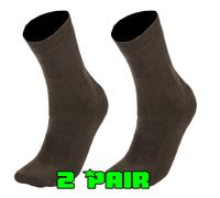 Mil-Tec Merino Socks - Olive - 2 pairs
