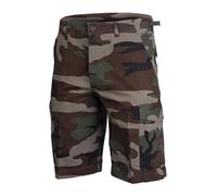 Mil-Tec Brand U.S. Army Style Prewashed Woodland camo Lightweight Ripstop Shorts