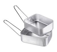 Mil-Tec British Aluminum Anodized Mess Kit 2 Pcs.