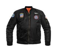 Mil-Tec Children's MA1 Flight Jacket - Black