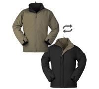 Mil-Tec Cold Weather Reversible Jacket Mens Coat Padded Ranger Green/Black