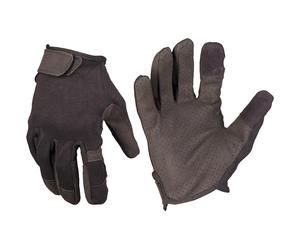 Mil-Tec Combat Touch Gloves Police Security Military Vents Shooting Gear Black