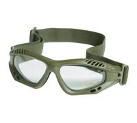 Mil-Tec Commando Goggles Air Pro Clear Lens Olive Frame