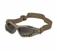 Mil-Tec Commando Goggles Air Pro Tactical Goggles - Smoke/Olive