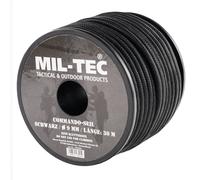 Mil-Tec Cord Commando 30 m x 9 mm - Black