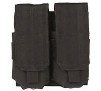 Mil-Tec Double Magazine Pouch - Black