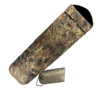 MIL-TEC MODULAR 3 LAYER ARMY SLEEPING BAG COVER WATERPROOF BIVY SHIELD FLECKTARN