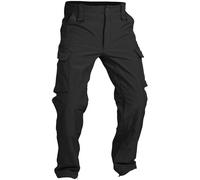 Mil-Tec Explorer Soft Shell Pants Hiking Trekking Cold Weather Trousers Black