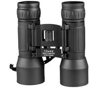 Mil-Tec Foldable Binocular 10x42 Travel Pouch Small Practical Camping Black