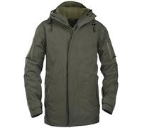 Mil-Tec GEN.II Wet Weather Jacket with Fleece Liner Mens Coat Ranger Green