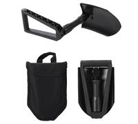 Mil-Tec Gen III US Army Style Folding Shovel With Pouch Black 2.0mm Camp Airsoft