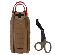 Mil-Tec IFAK Rapid Pack First Aid Kit + scissors - Dark Coyote
