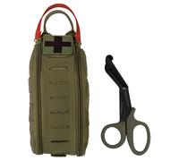 Mil-Tec IFAK Rapid Pack First Aid Kit + scissors - Olive