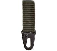 Mil-Tec strap with metal carabiner - 70 mm OD green