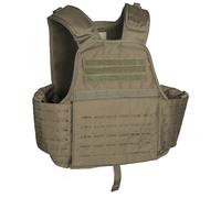 Mil-Tec Laser-cut Carrier Vest - Olive