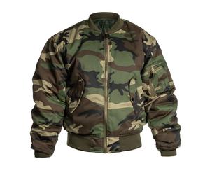 Mil-Tec MA-1 Flyers Jacket Woodland