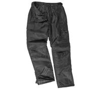 Mil-Tec Men's Ma1 US Nylon Thermo Trousers Black Pants, One Size, XL