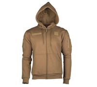 Mil-Tec Tactical Hoodie Zipper Coyote