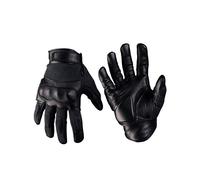 Mil-Tec Tactical Gloves Leather Mens Military Shooting Airsoft Gear Black