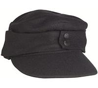 Mil-Tec Men's Hat Wh Pz M43 Black