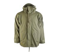 Army Waterproof ECWCS Hooded Jacket Smock Parka Fleece Olive, SIZE XXXL