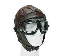 Mil-Tec Men's Leather Aviator Cap