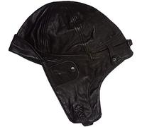 Mil-Tec Men's Leather Aviator Cap