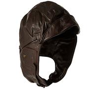 Mil-Tec Men's Leather Aviator Cap