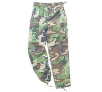 Mil-Tec BDU Reinforced Military Pants - Woodland