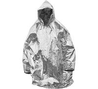 Mil-Tec Men's Poncho Jacket, Silver, One Size EU
