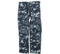 Mil-Tec Men's Ranger Trousers BDU Digital Black Camo Size L