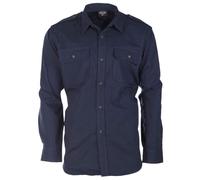 Mil-Tec Ripstop Tactical Shirt Long Sleeve - Dark Blue