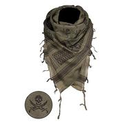 Mil-Tec Protective Scarf Stars Men's One Size EU Olive/Black