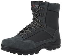 Tactical Side Zip Security Police Combat Army Mens Boots Desert Urban Grey 5-12